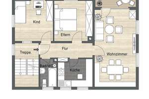 3-FAMILIENHAUS MIT SCHÖNEM GARTEN UND 3 GARAGEN – Die vollständige Adresse der Immobilie erhältst du vom Anbieter., 74172 Neckarsulm – Vorschaubild 16
