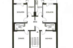 Solide Kapitalanlage: Großzügige 5-Zimmer-Wohnung mit zwei Balkonen in gepflegtem Mehrfamilienhaus – Die vollständige Adresse der Immobilie erhältst du vom Anbieter., 40223 Bilk, Düsseldorf – Vorschaubild 10