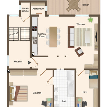 20% Mietpreisreduzierung ggü. der inserierten Miete während Sanierung - Altbauwohnung in Linden!