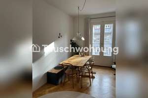 Tauschwohnung: 3,5 Zimmer Altbau-Wohnung im schönen Schwabing mit Innenhof