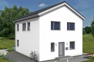 Moderne Stadtvilla, Energieeffizient, QNG Zertifiziert mit Grundstück in bester Wohnlage – Darmstadt – Vorschaubild 2