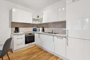 von privat – NEUBAU – voll möblierte 2-Zimmer-Wohnung mit EBK, Aufzug & Stellplatzoption – Eisenbahnstr. 131a, 4315 Volkmarsdorf, Leipzig – Vorschaubild 3