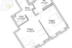 *  Wohnen Sie exklusiv im Zentrum von Dresden am Neumarkt * 6611 – Die vollständige Adresse der Immobilie erhältst du vom Anbieter., 1067 Innere Altstadt, Dresden – Vorschaubild 3