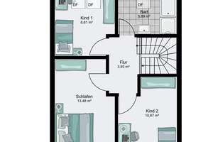 Ideal für die ganze Familie: Bezugsfreies 4-Zimmer-Reihenendhaus in Bümmerstede – Ihr neues Zuhause  – Die vollständige Adresse der Immobilie erhältst du vom Anbieter., 26133 Bümmerstede, Oldenburg (Oldenburg) – Vorschaubild 22