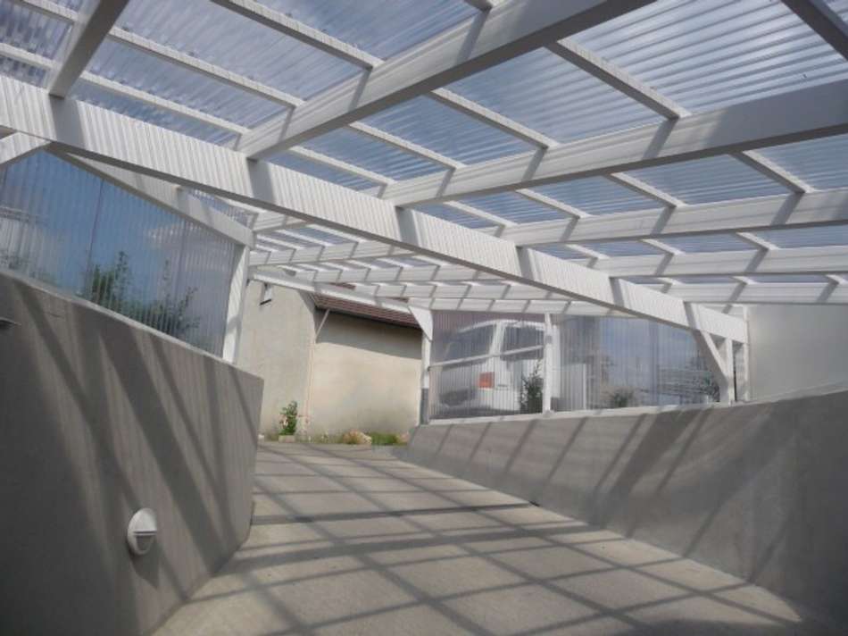 BVS TG-Abfahrt mit Überdachung