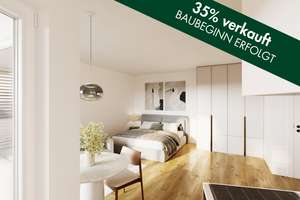 1-Zimmer Neubauwohnung mit großzügigem Sonnenbalkon