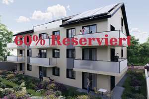 Sonnige Terrassenwohnung – 3 Zimmer, KfW 40, ohne Provision