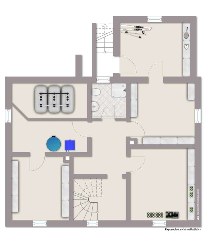 Grundriss-Kellergeschoss