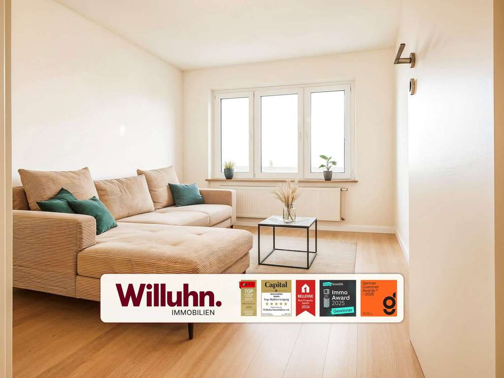 Immobilie in Rötha - Bezugsfreie 3-Zimmer-Wohnung in Rötha – modernisiert und ruhig gelegen - Bild 0