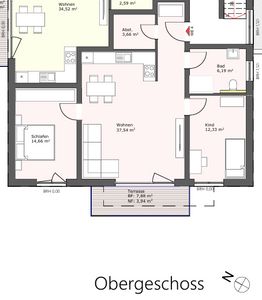 Moderne 3-Zimmer-Wohnung mit Balkon in Sinzig