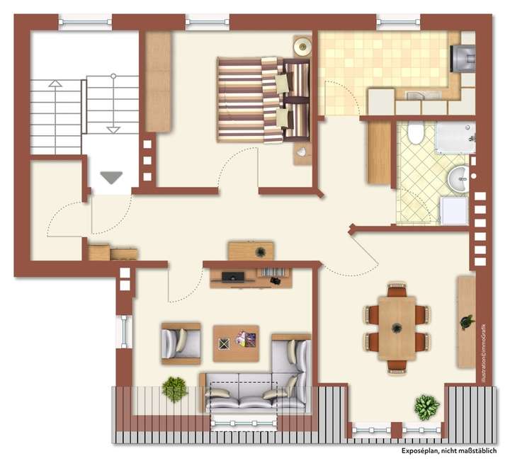 Grundriss Dachgeschoss