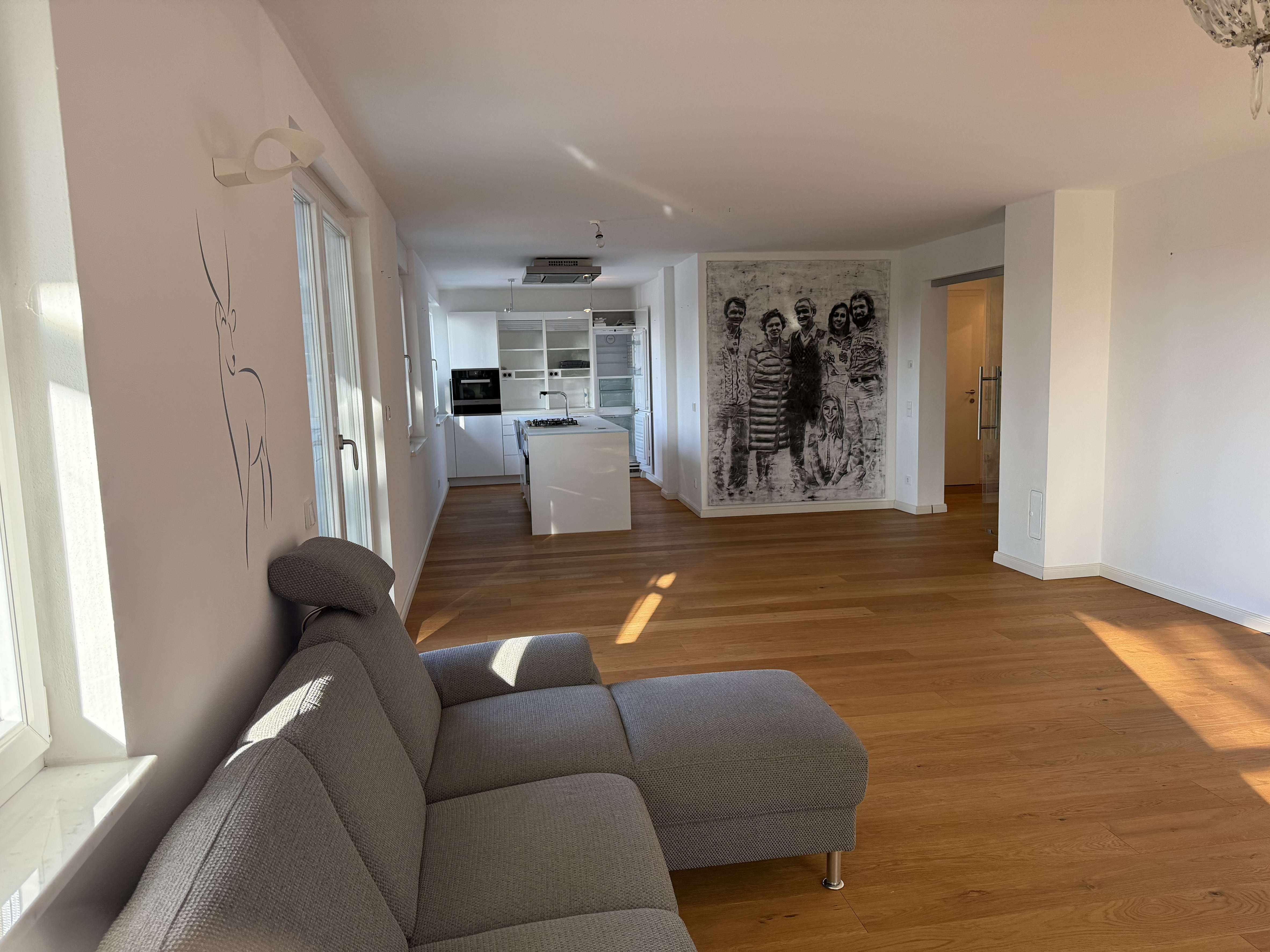 Immobilie in Grabenstätt - Chiemseenähe! Exklusive 3-Zimmer-Wohnung mit Bergblick und großer Terrasse - Bild 6