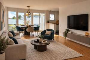 Lichtdurchflutete 4-Zimmer-Wohnung mit großzügigem Südwestbalkon - provisionsfrei in Würzburg – 97076 Lengfeld, Würzburg – Vorschaubild 7