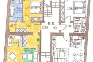helle 2-Zimmer-Wohnung mit offener Küche und Bakon – Rathenaustr. 22, 99085 Krämpfervorstadt, Erfurt – Vorschaubild 11