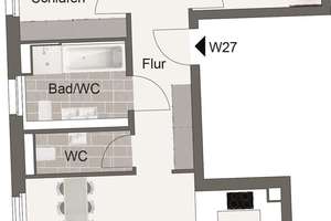Lage, Lage, Hölderlinplatz! 4-Zimmer-Wohnung mit Neubau-Standard – Hölderlinstr. 50 c, 70193 Hölderlinplatz, Stuttgart – Vorschaubild 13