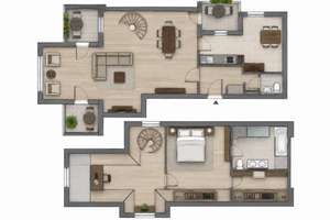 Traumhafte Maisonette Wohnung mit TG, EBK und 3 Balkonen – 40476 Derendorf, Düsseldorf – Vorschaubild 16