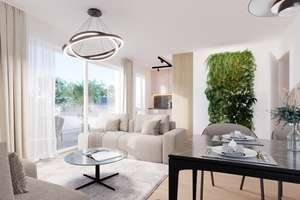 Energieeffiziente KfW-40 Neubauwohnung: 2,5 Zimmer, barrierefrei mit Balkon & Garten