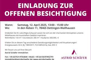 Einladung zur offenen Besichtigung am 12. April 2025 – Konstanz (Kreis) – Vorschaubild 2