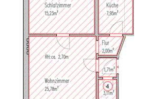 Gemütliche, möblierte 2-Zimmer-Wohnung - 200 Schritte zur Außenalster! – Die vollständige Adresse der Immobilie erhältst du vom Anbieter., 22087 Hohenfelde, Hamburg – Vorschaubild 9