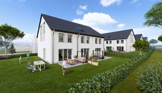 Bild von 2. Bauabschnitt in Gau-Bischofsheim: Noch 5 Reihenhäuser mit 137 m² verfügbar