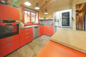 Exklusiver Holz-Bungalow in Mehlmeisel. Ruhiges Wohnen. Modern und gemütlich. – Die vollständige Adresse der Immobilie erhältst du vom Anbieter., 95694 Mehlmeisel – Vorschaubild 7