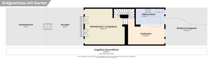 Grundriss  Erdgeschoss mit Gar