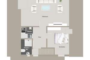 Attraktive & helle DG Wohnung - TOP LAGE in der Altstadt - Provisionsfrei – Saurengreinswinkel 7, 86150 Lechviertel, östl. Ulrichsviertel, Augsburg – Vorschaubild 8