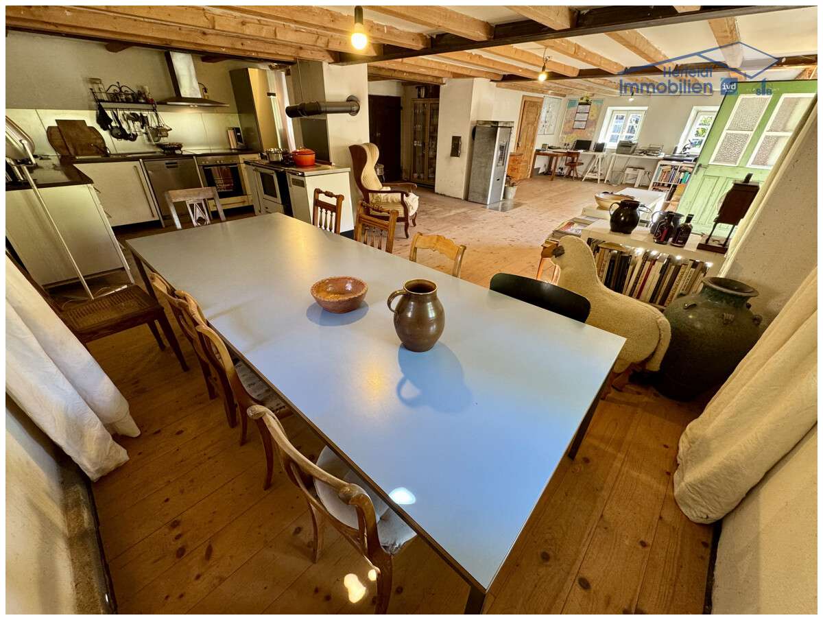 Immobilie in Unterdießen - Historisches Bauernhaus mit Schlossblick – Rarität in Bestlage - Bild 5