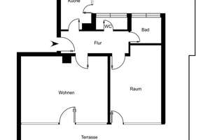 CHARMANTE 2-RAUM DACHGESCHOSSWOHNUNG IN KÖLN MÜNGERSDORF - DACHTERRASSE - AUFZUG - BLICK INS GRÜNE – Die vollständige Adresse der Immobilie erhältst du vom Anbieter., 50933 Müngersdorf, Köln – Vorschaubild 17