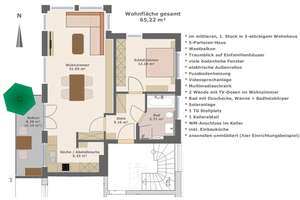 Geschmackvolle 2-Raum-Wohnung mit gehobener Ausstattung, Balkon + EBK in Oberhaunstadt  + E-Lade-Opt – Die vollständige Adresse der Immobilie erhältst du vom Anbieter., 85055 Oberhaunstadt, Ingolstadt – Vorschaubild 2