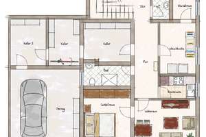 **Charmantes Wohnhaus in begehrter Lage!** – Die vollständige Adresse der Immobilie erhältst du vom Anbieter., 71522 Backnang – Vorschaubild 3