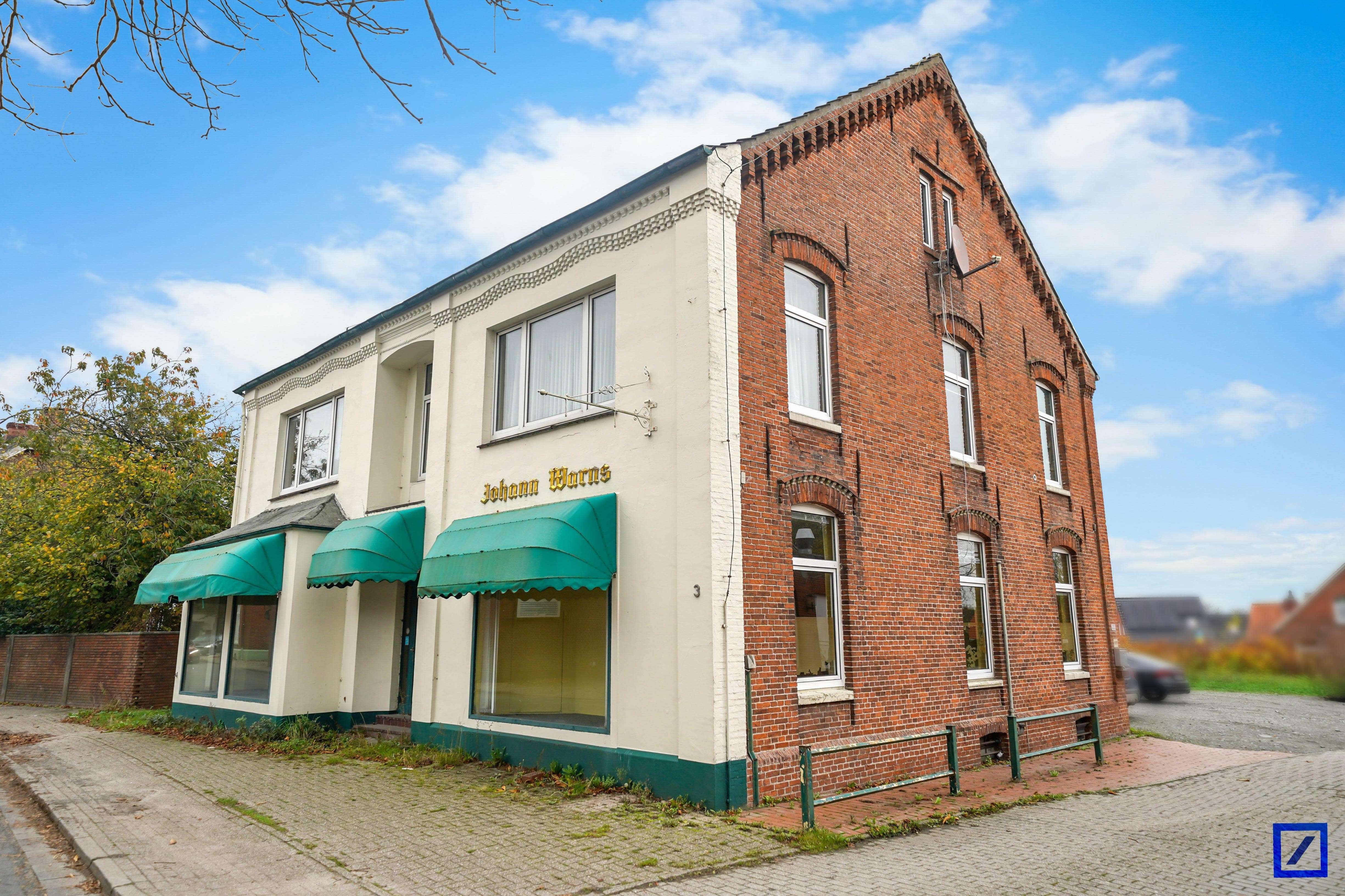 Wohn- und Geschäftshaus im Herzen von Pewsum – vielseitig nutzbar, Aurich Kreis – Bild 1