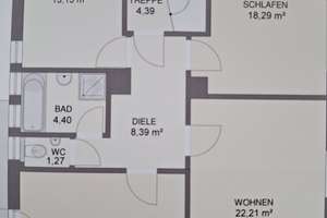 1 Zimmer in 3er WG