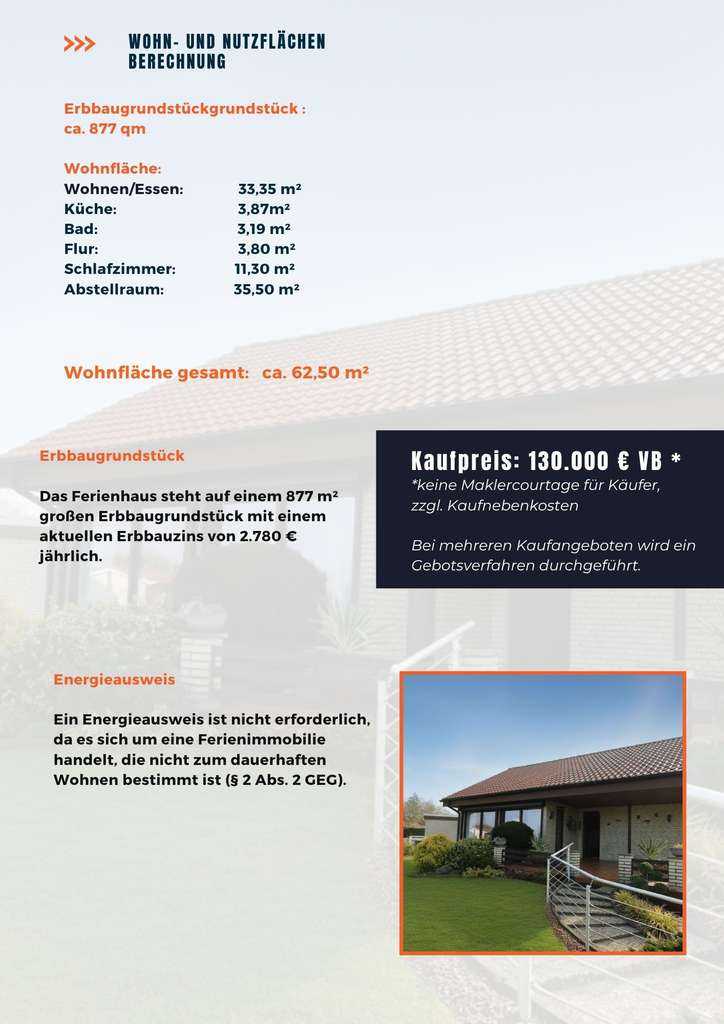 Immobilie in Vreden - Ferienhaus mit unverbaubarem Naturblick - Bild 2