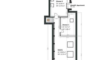 AIGNER-Maisonette mit Ateliercharakter und publizierter Architekturgeschichte in Schwabing – Die vollständige Adresse der Immobilie erhältst du vom Anbieter., 80805 Münchner Freiheit, München – Vorschaubild 13