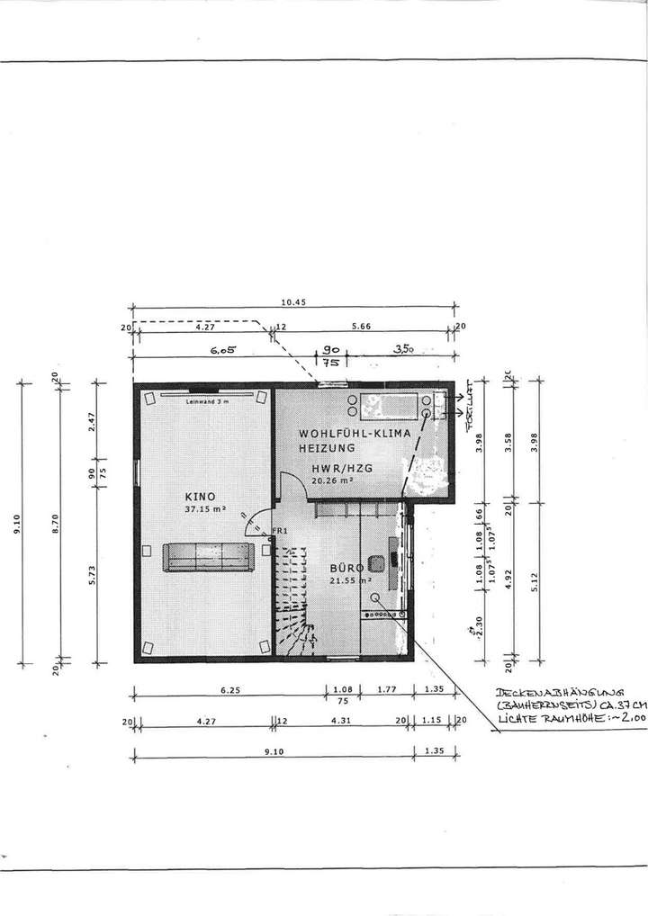 Grundriss Kellergeschoss