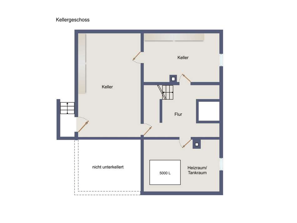 Grundriss Kellergeschoss