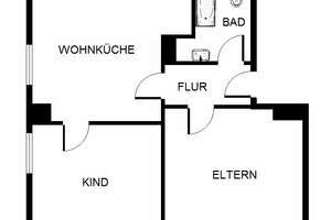2-Zimmer-Wohnung in Gelsenkirchen Scholven – 45896 Scholven, Gelsenkirchen – Vorschaubild 9