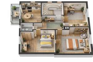 Attraktive 3-Zimmer-Wohnung in Stuttgart-Ost – kernsaniert, als WG vermietet, hohe Rendite – Die vollständige Adresse der Immobilie erhältst du vom Anbieter., 70186 Gablenberg, Stuttgart – Vorschaubild 11