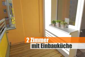 Wohnen im Pfaffensteincarré - Schicke 2-Raum Wohnung mit Aufzug und Balkon! Blick ins Grüne garantie