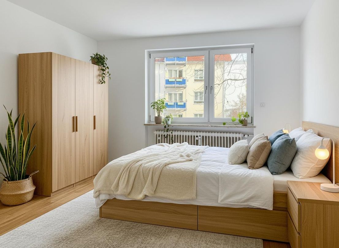 Visualisiertes Schlafzimmer