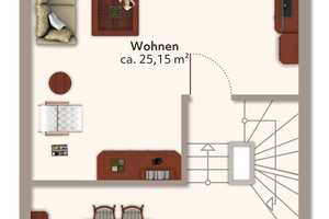 PROVISIONSFREI: Familienfreundliches 5-Zimmer Reihenmittelhaus in Split-Level-Bauweise – Ebersberg (Kreis) – Vorschaubild 3