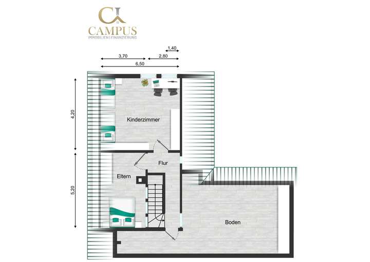 Grundriss DG