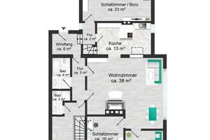 Wohnen auf sonnigem Grundstück in idyllischer Sackgassenlage – Die vollständige Adresse der Immobilie erhältst du vom Anbieter., 22043 Jenfeld, Hamburg – Vorschaubild 14