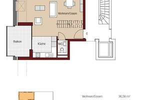 Moderne 4-Zi.-Maisonette mit Wärmepumpe, Einbauküche & Aufzug in Metzingen-Mitte – Die vollständige Adresse der Immobilie erhältst du vom Anbieter., 72555 Metzingen – Vorschaubild 18