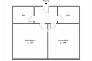 Tauschwohnung: Helle 2-Zimmer-Wohnung in Maxvorstadt zu tauschen – Die vollständige Adresse der Immobilie erhältst du vom Anbieter., 80799 Am alten nördlichen Friedhof, München – Vorschaubild 8