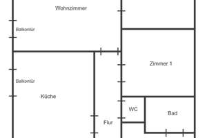 Ruhige 4-Zimmer Wohnung mit Balkon in Elberfeld – Die vollständige Adresse der Immobilie erhältst du vom Anbieter., 42119 Elberfeld, Wuppertal – Vorschaubild 18