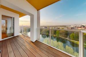 Loftleben am Wasser: Bezugsfreies Penthouse mit Luxusausstattung und Balkonen – Die vollständige Adresse der Immobilie erhältst du vom Anbieter., 14057 Charlottenburg, Berlin – Vorschaubild 1