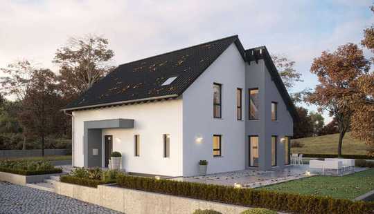 Bild von Architektonisches Highlight: Zwei moderne Wohneinheiten mit Stil mit Fördervorteilen in Wörrstadt