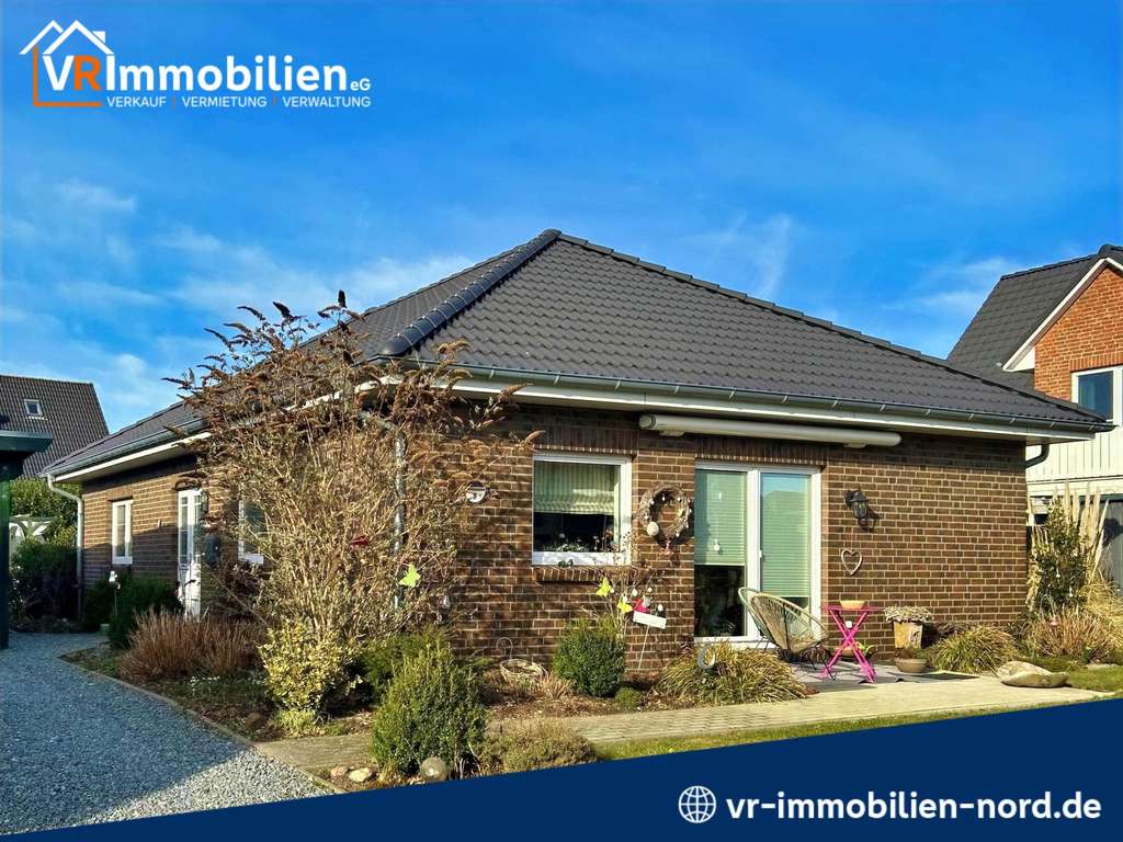 Immobilie in Fedderingen - Modernes Wohnglück auf einer Ebene – Lichtdurchfluteter Bungalow in Top-Lage - Bild 0